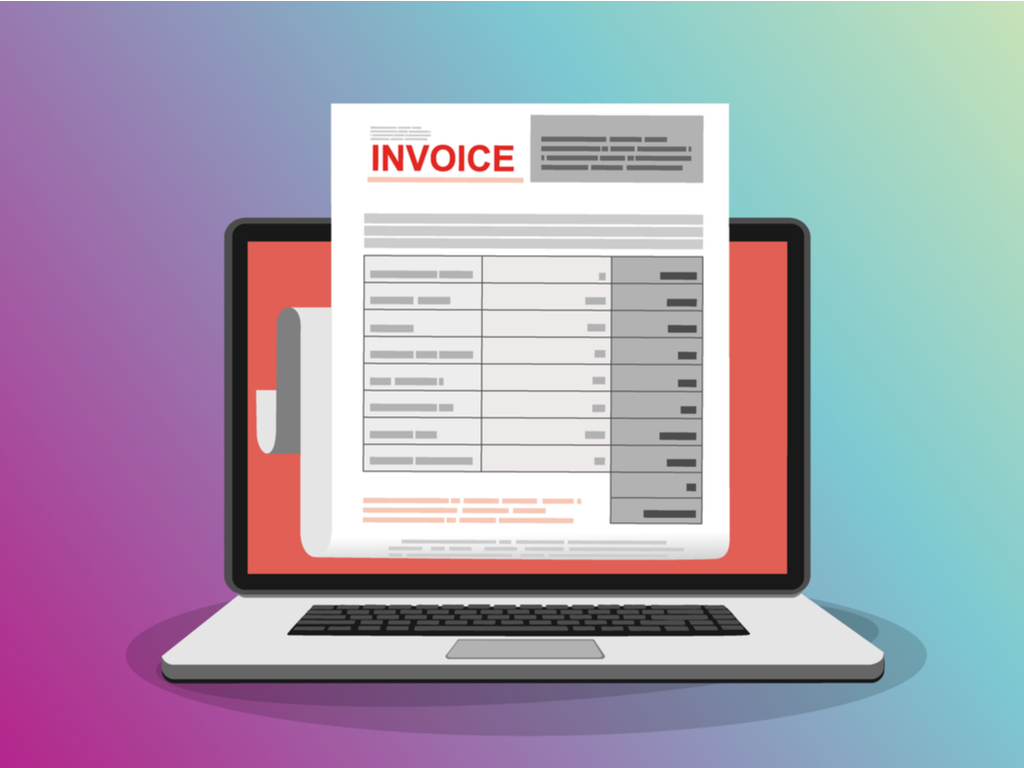 invoice processing automation, PDF invoices with image data